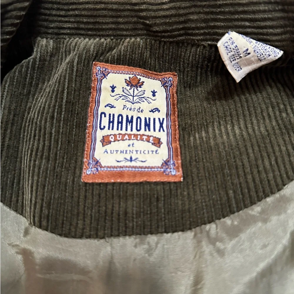 Vintage Prés de Chamonix Cotton Corduroy Shirt Jacket Women’s Size M - Picture 4 of 9